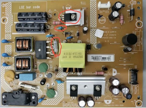 Kit riparazione psu lg - riparazione,