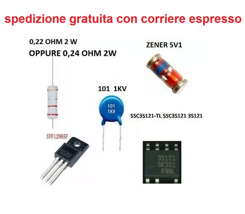 Kit riparazione alimentatore - kit,